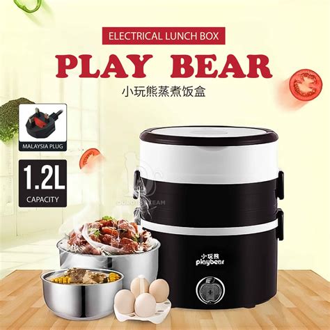 how to use playbear electric lunch box|Bear Electric Lunch Box S2358 3 tier .